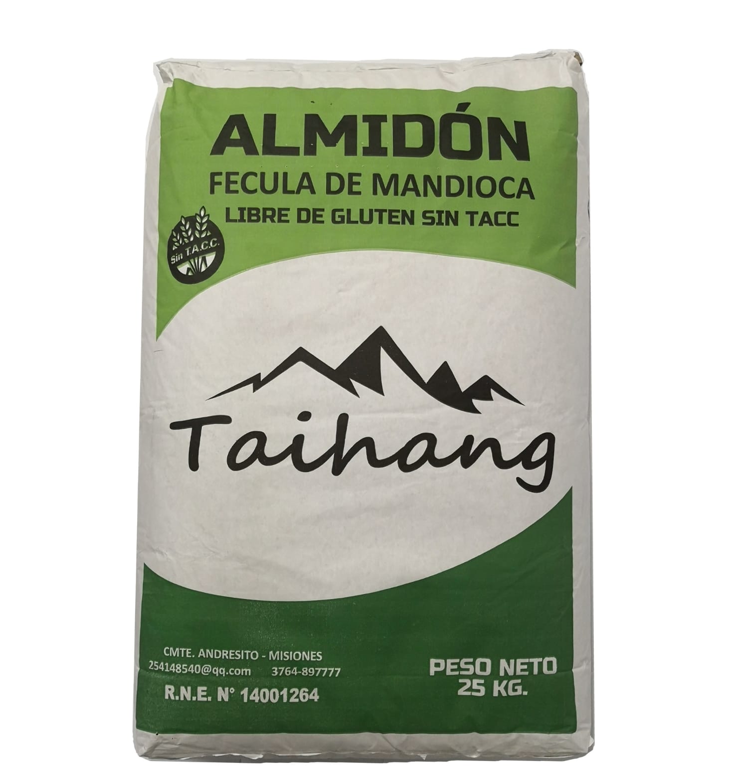 Fecula de mandioca 25 kg